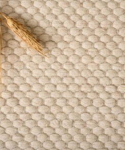 Tapis en laine - Odda blanc - close up, thumbnail Tapis en laine - Odda blanc - close up, thumbnail