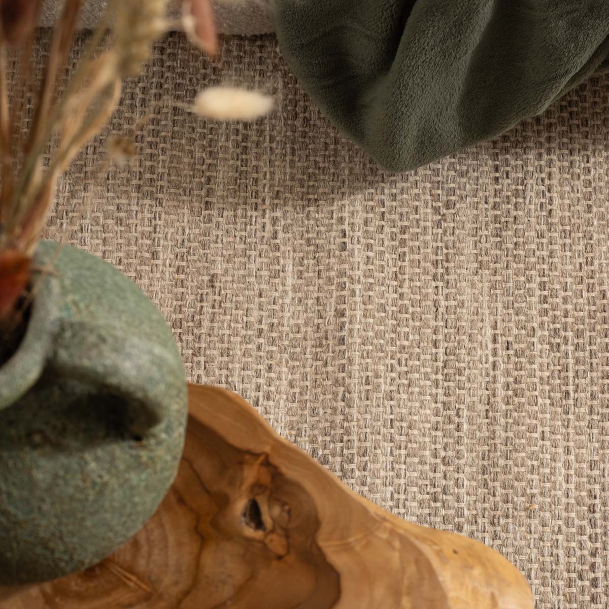 Tapis en laine Rond - Ulstein naturel Tapis en laine Rond - Ulstein naturel