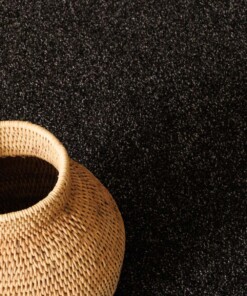 Tapis Rond poil ras Fine - Anthracite Tapis Rond poil ras Fine - Anthracite