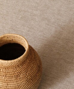 Tapis bouclé Rond Lush - Crème Tapis bouclé Rond Lush - Crème