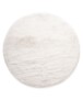 Tapis rond doux - Comfy Deluxe blanc - overzicht, thumbnail