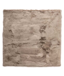 Tapis doux carré - Comfy Deluxe taupe - overzicht