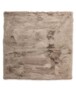 Tapis doux carré - Comfy Deluxe taupe - overzicht, thumbnail