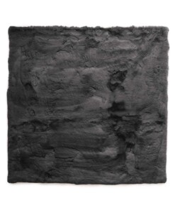 Tapis doux carré - Comfy Deluxe gris foncé - overzicht