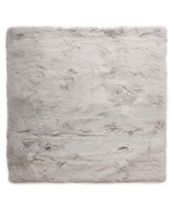 Tapis doux carré - Comfy Deluxe gris clair - overzicht