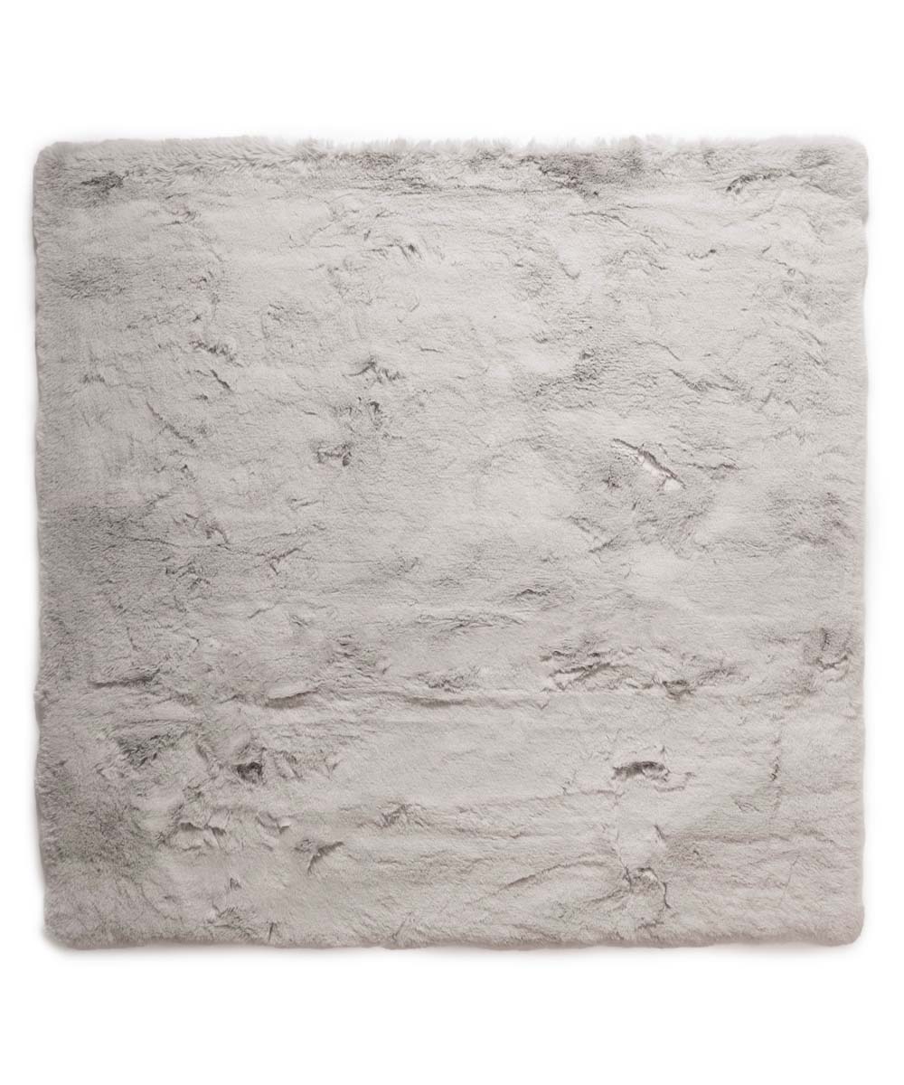 Tapis doux carré - Comfy Deluxe gris clair - overzicht Tapis doux carré - Comfy Deluxe gris clair - overzicht