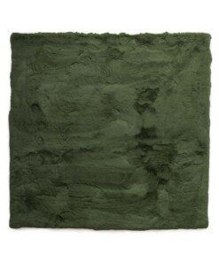Tapis doux carré - Comfy Deluxe vert olive - overzicht