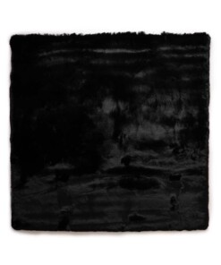 Tapis doux carré - Comfy Deluxe noir - overzicht