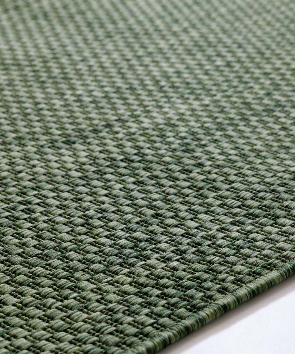 Tapis extérieur balcon - Aurora vert - close up Tapis extérieur balcon - Aurora vert - close up