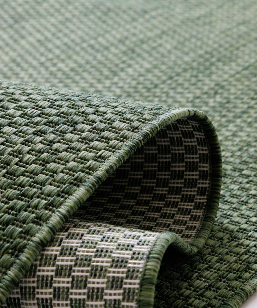 Tapis extérieur balcon - Aurora vert - close up Tapis extérieur balcon - Aurora vert - close up