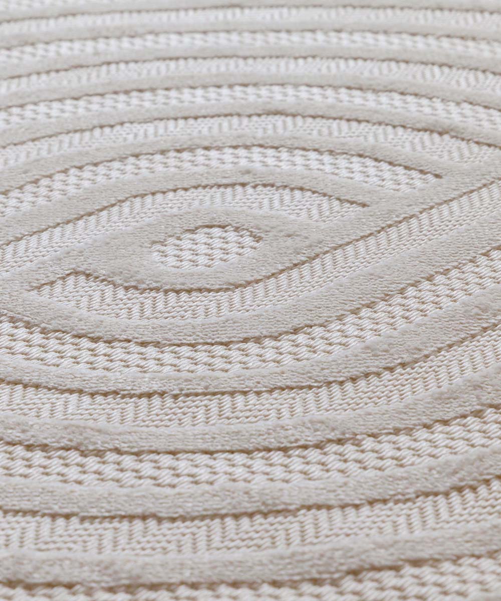 Tapis de balcon - Elvora Arch crème - close up Tapis de balcon - Elvora Arch crème - close up