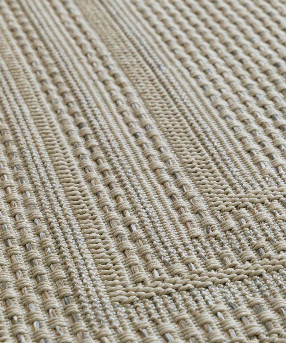 Tapis de balcon - Mira Frame beige - close up Tapis de balcon - Mira Frame beige - close up