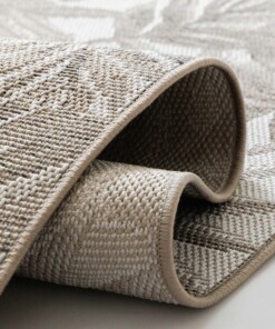 Tapis de balcon - Mira Leaf beige - close up, thumbnail Tapis de balcon - Mira Leaf beige - close up, thumbnail