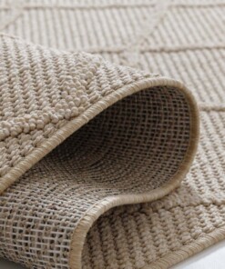 Tapis de balcon losange - Retreat beige - close up, thumbnail Tapis de balcon losange - Retreat beige - close up, thumbnail