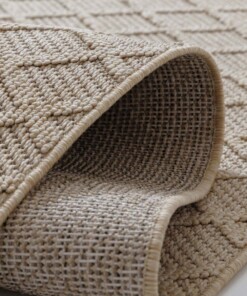 Tapis de balcon petit losange - Retreat beige - close up, thumbnail Tapis de balcon petit losange - Retreat beige - close up, thumbnail