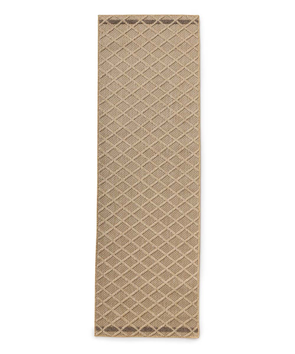 Tapis de balcon petit losange - Retreat beige - overzicht Tapis de balcon petit losange - Retreat beige - overzicht