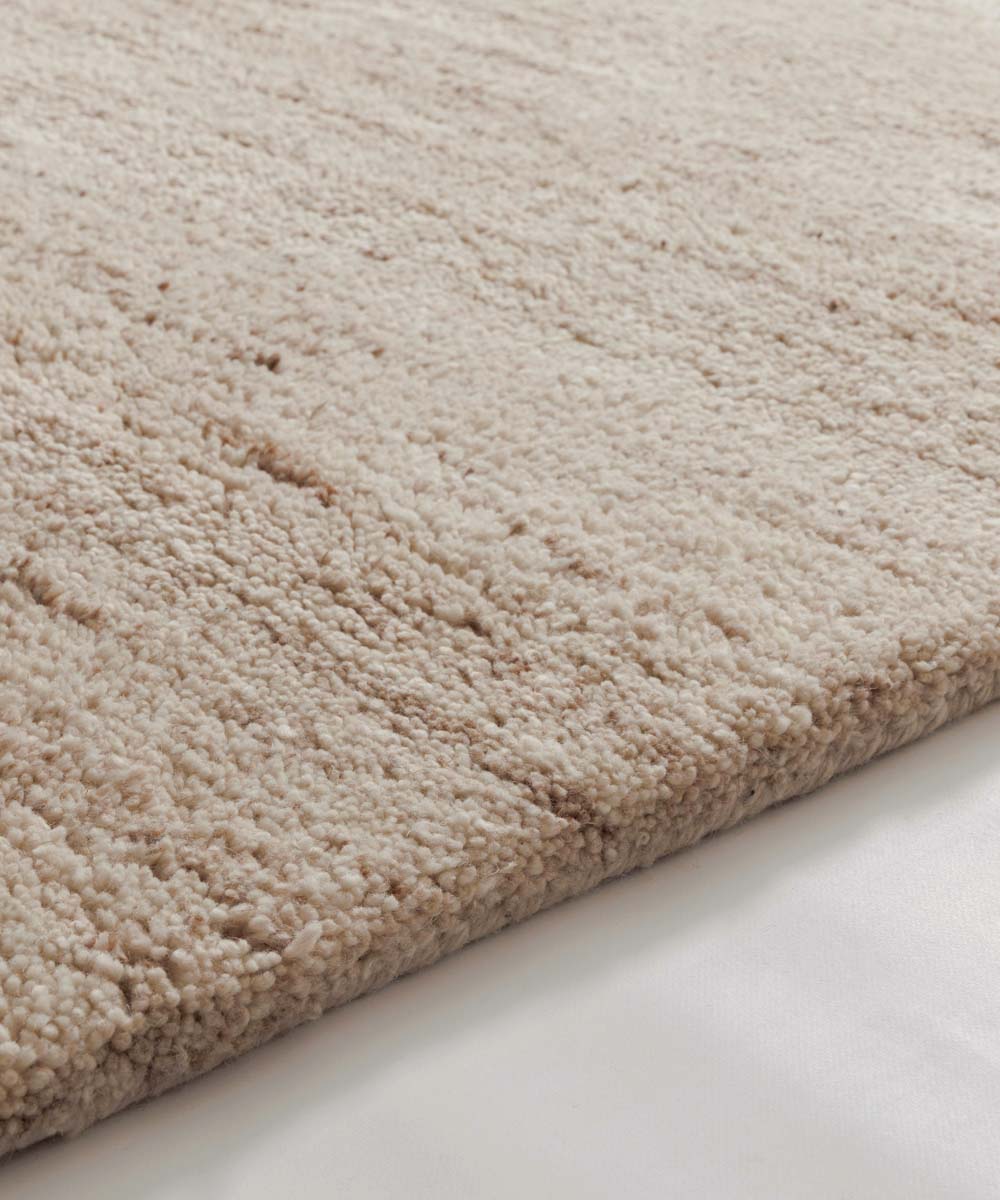 Tapis berbère - Nomad beige - close up Tapis berbère - Nomad beige - close up