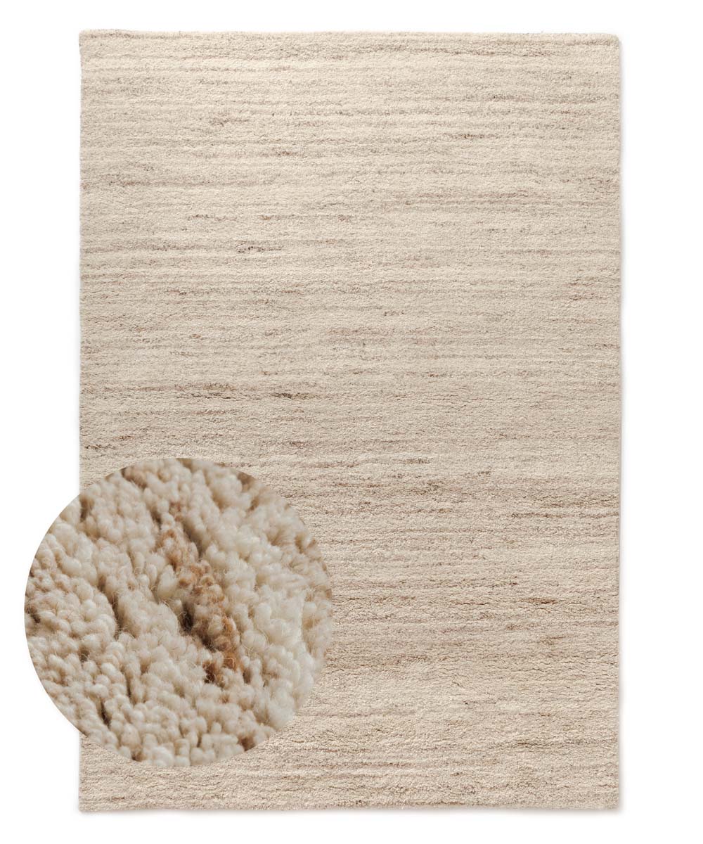 Tapis berbère - Nomad beige - overzicht Tapis berbère - Nomad beige - overzicht