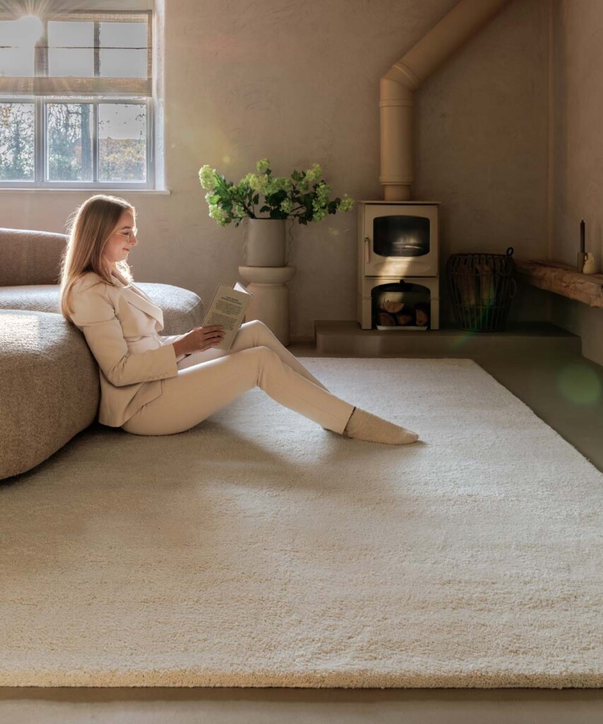 Tapis berbère – Nomad ivoire