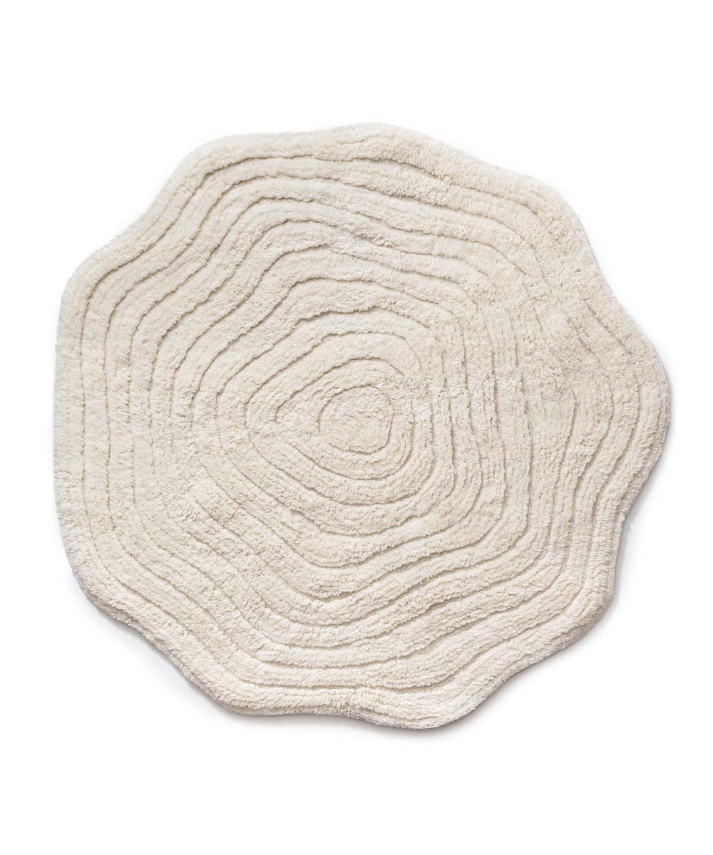 Tapis tronc d'arbre - Isdal ivoire - overzicht Tapis tronc d'arbre - Isdal ivoire - overzicht