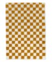 Tapis damier - Check ivoire/or - overzicht, thumbnail