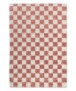 Tapis damier - Check ivoire/rose - overzicht, thumbnail