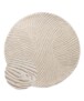 Tapis rond design - Balans Tree ivoire - overzicht, thumbnail