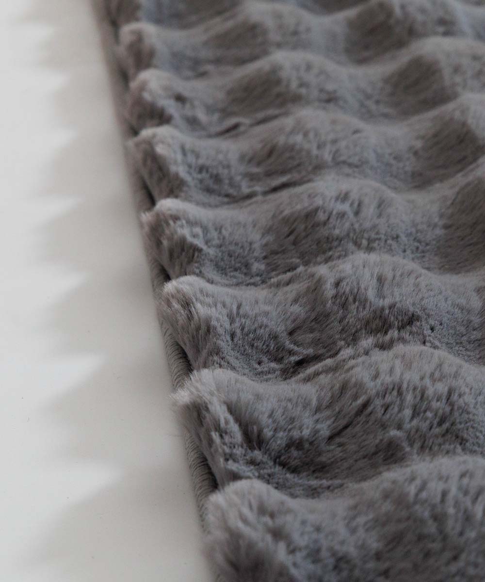 Tapis moelleux - Cloud gris - close up Tapis moelleux - Cloud gris - close up