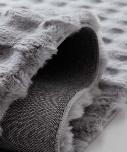 Tapis moelleux - Cloud gris - close up, thumbnail Tapis moelleux - Cloud gris - close up, thumbnail