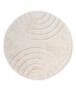 Tapis rond moelleux - Carvy Crème - overzicht, thumbnail