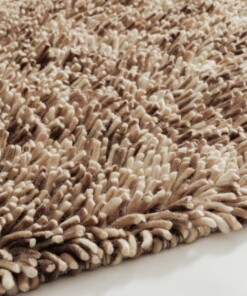 Tapis en laine à poils longs - Aurelia ivoire/beige - close up, thumbnail Tapis en laine à poils longs - Aurelia ivoire/beige - close up, thumbnail