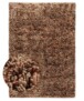 Tapis en laine à poils longs - Aurelia terracotta - overzicht, thumbnail