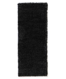 Tapis de couloir poils longs - Shaggy Confort anthracite - overzicht, thumbnail