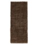 Tapis de couloir poils longs - Shaggy Confort marron - overzicht, thumbnail