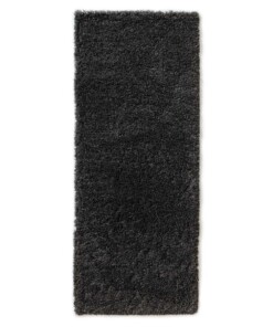 Tapis de couloir poils longs - Shaggy Confort gris foncé - overzicht