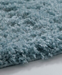 Tapis de couloir poils longs - Shaggy Confort bleu clair - close up, thumbnail Tapis de couloir poils longs - Shaggy Confort bleu clair - close up, thumbnail
