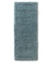 Tapis de couloir poils longs - Shaggy Confort bleu clair - overzicht, thumbnail