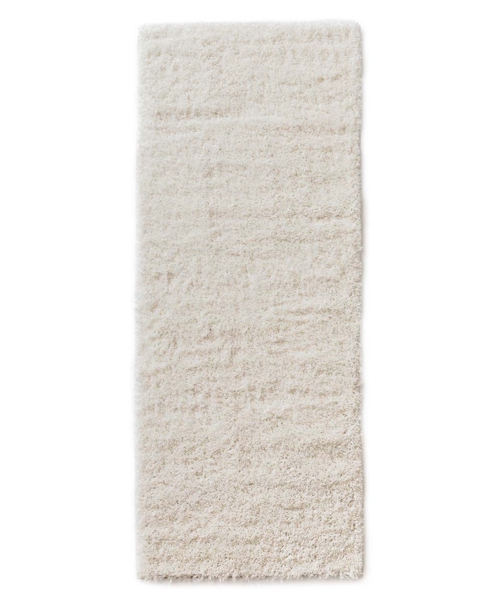 Tapis de couloir poils longs - Shaggy Confort blanc - overzicht Tapis de couloir poils longs - Shaggy Confort blanc - overzicht