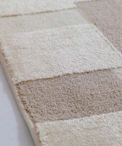 Tapis scandinave - Ridge Elv crème/beige - close up, thumbnail Tapis scandinave - Ridge Elv crème/beige - close up, thumbnail