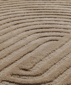 Tapis Japandi - Balans beige - close up, thumbnail Tapis Japandi - Balans beige - close up, thumbnail