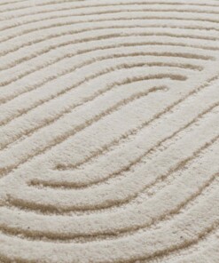 Tapis Japandi - Balans ivoire - close up, thumbnail Tapis Japandi - Balans ivoire - close up, thumbnail