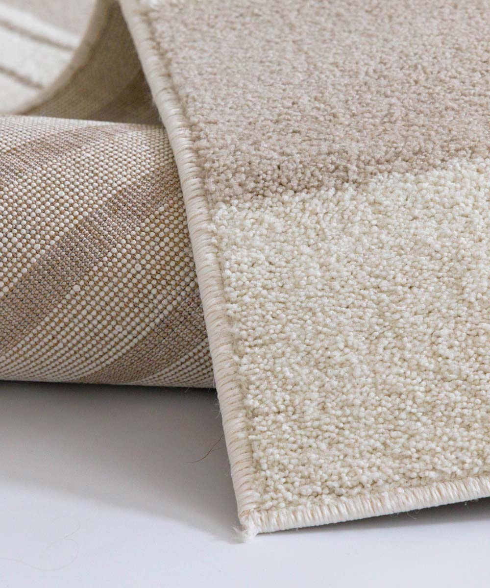 Tapis scandinave - Ridge Flow crème/beige - close up Tapis scandinave - Ridge Flow crème/beige - close up