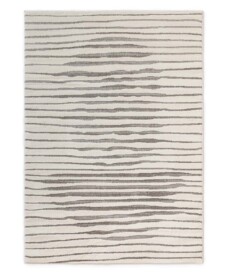 Tapis scandinave - Ridge Lin crème - overzicht, thumbnail