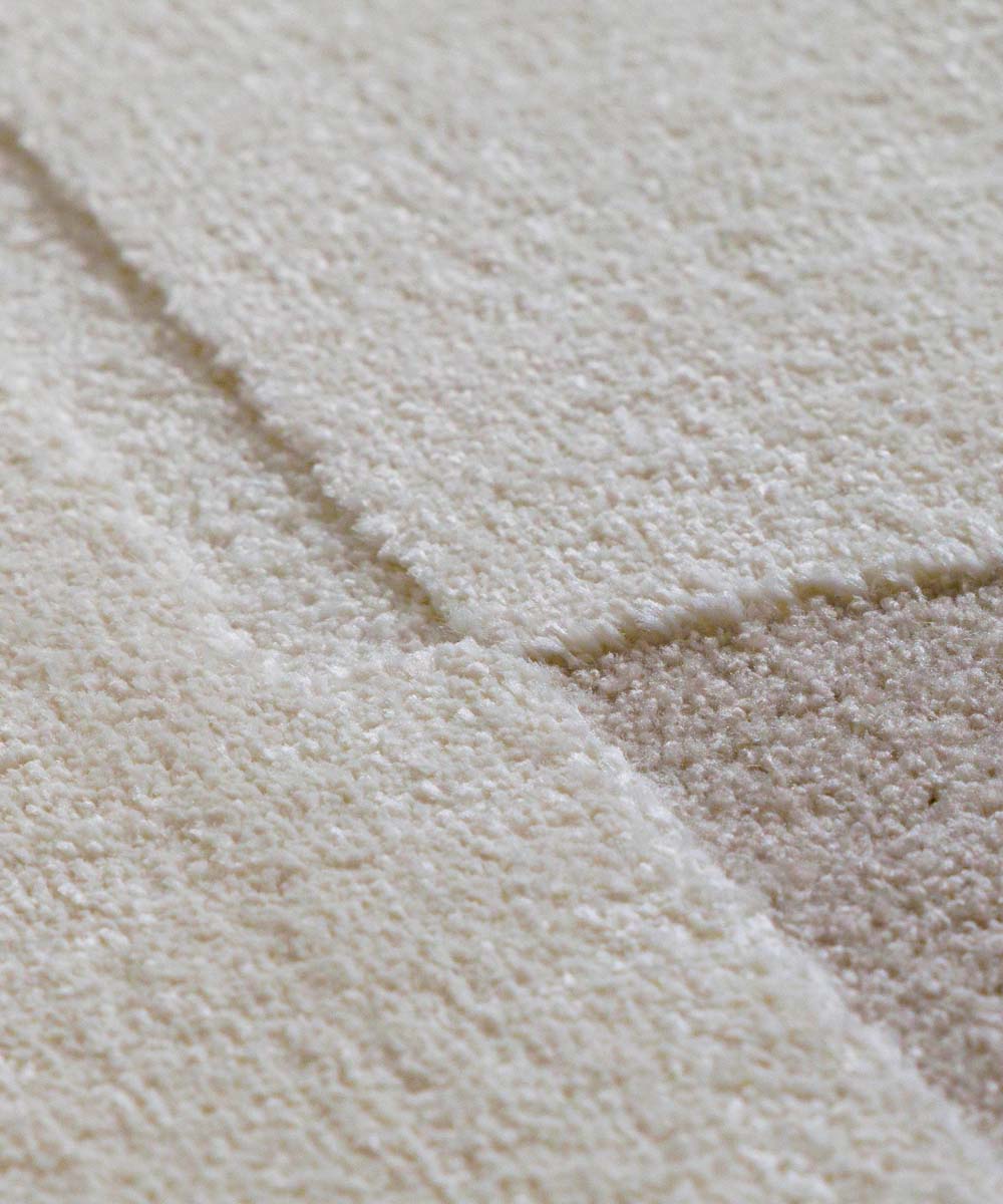 Tapis scandinave - Ridge Nari crème/beige - close up Tapis scandinave - Ridge Nari crème/beige - close up