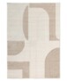 Tapis scandinave - Ridge Nevi crème/beige - overzicht, thumbnail