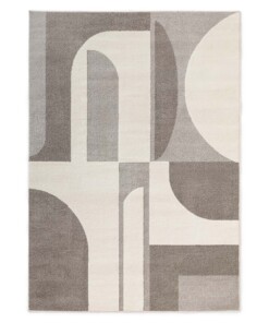 Tapis scandinave - Ridge Nevi crème/gris - overzicht