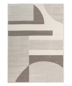 Tapis scandinave - Ridge Sora crème/gris - overzicht