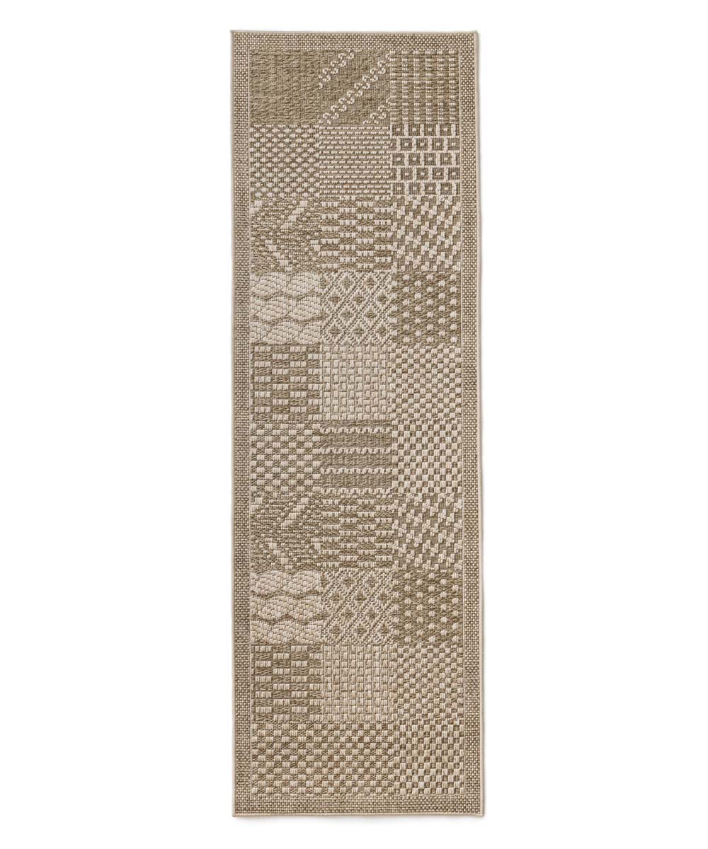 Tapis de balcon aspect jute - Alvra Tile beige - overzicht Tapis de balcon aspect jute - Alvra Tile beige - overzicht