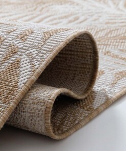 Tapis de balcon jute - Borealis beige/crème - close up
