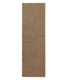 Tapis de balcon aspect jute - Cana Circo beige - overzicht, thumbnail